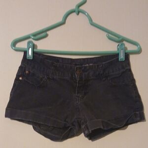 Celebrity Pink Dark Denim Jean Shorts Size 3